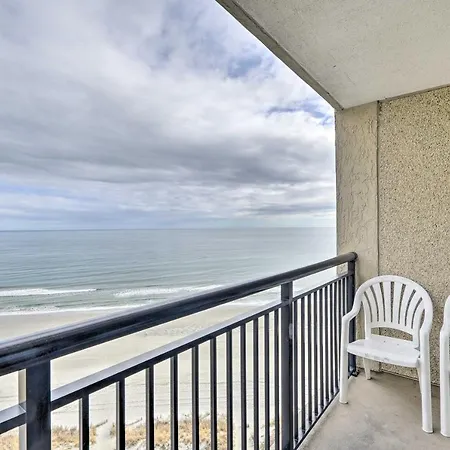 Oceanfront North Myrtle Beach Condo With Views! Exterior photo